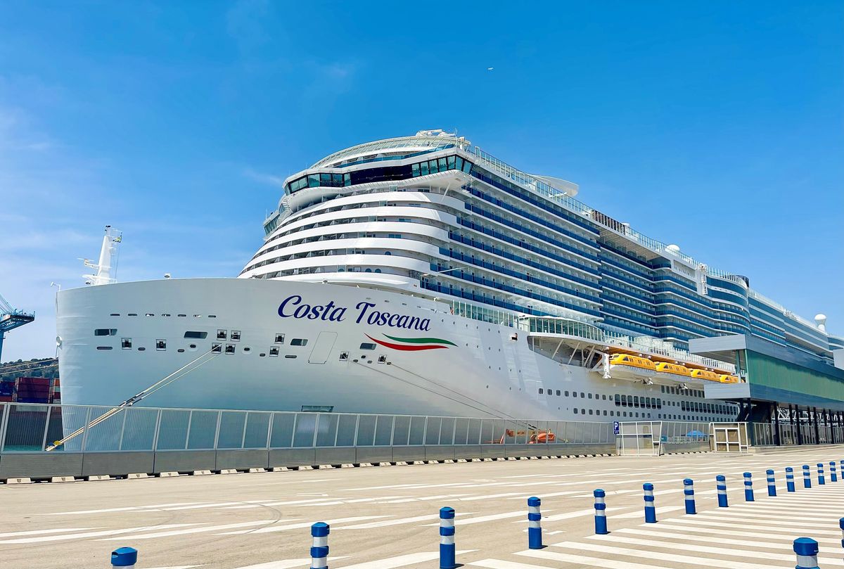 Costa Cruises Christens Costa Toscana in Barcelona | TravelPulse
