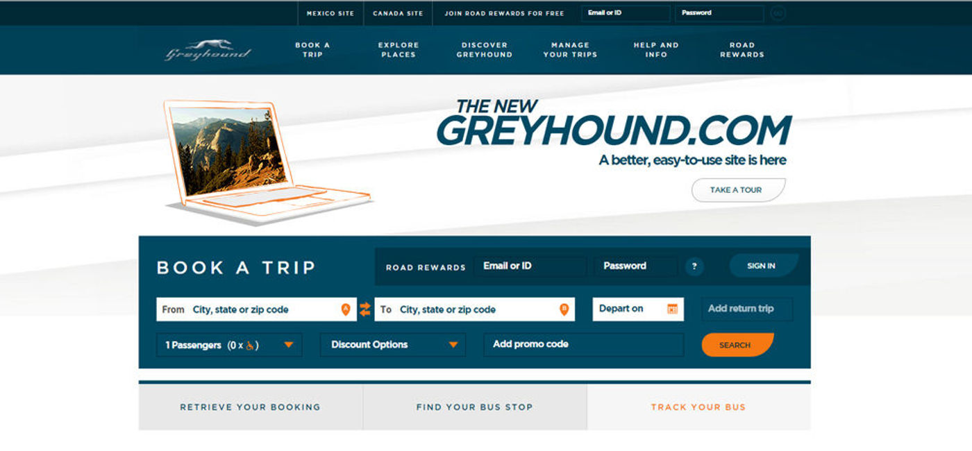 Greyhound Announces Complete site Overhaul TravelPulse