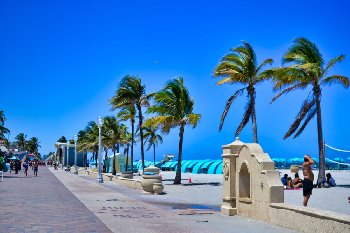 Florida Hollywood Beach Webcam