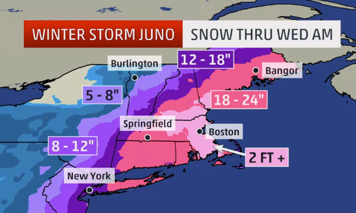 Winter Storm Juno Intesifies, Stifles Travel Across Northeast TravelPulse