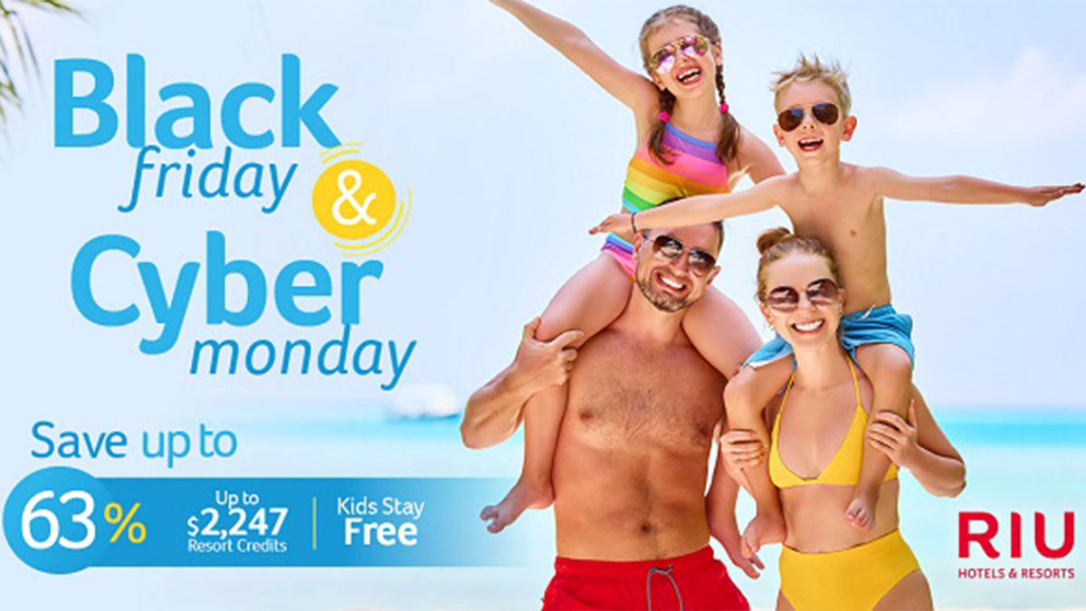 RIU Celebrates Black Friday With Deals Up to 63 Percent Off TravelPulse