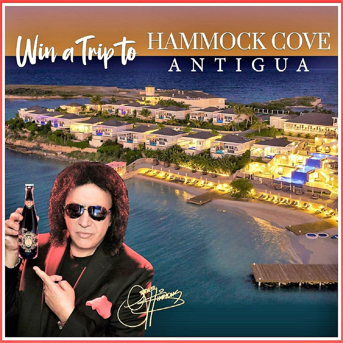 Rocker Gene Simmons, Hammock Club Antigua Team Up for Contest TravelPulse