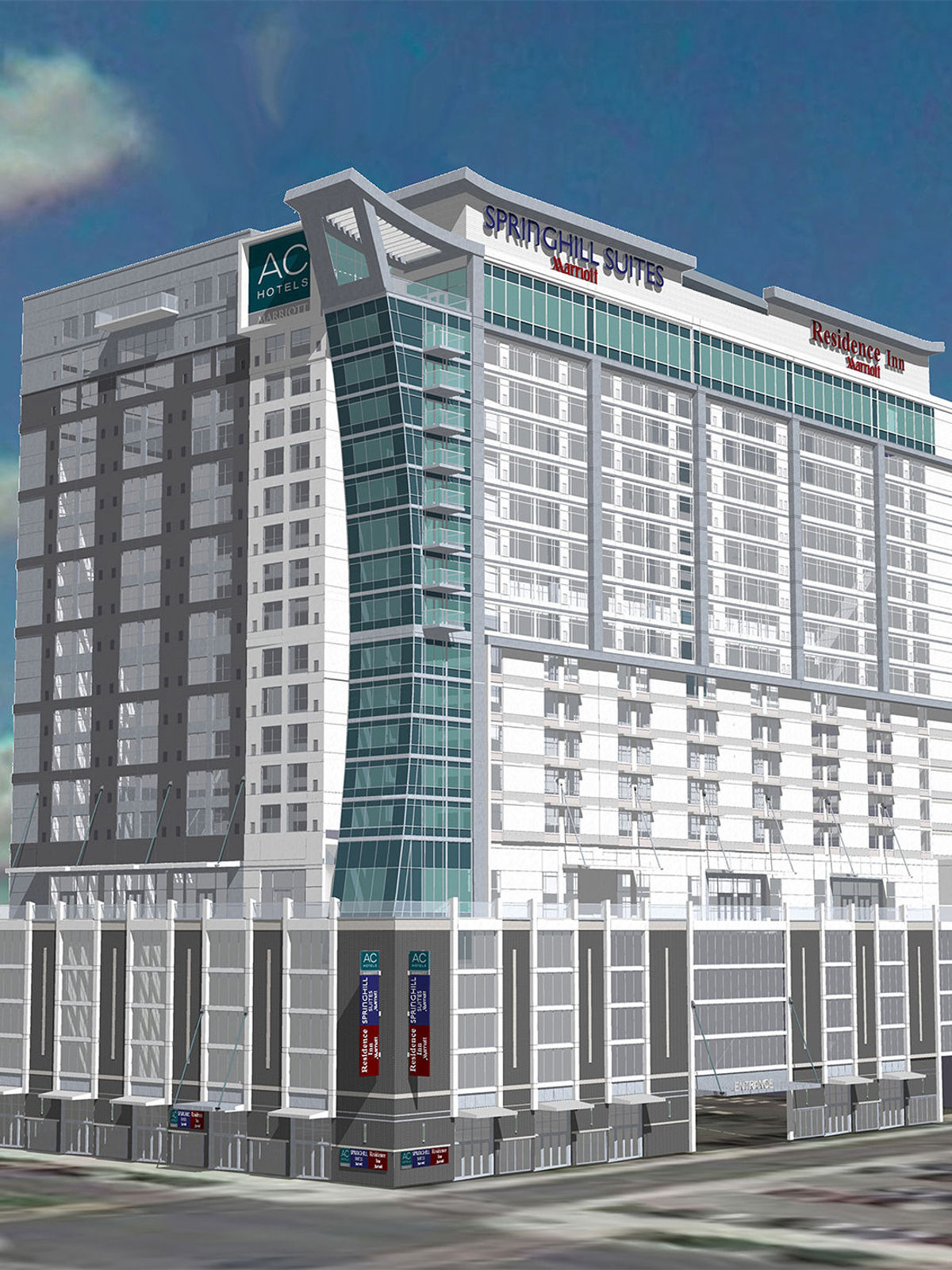 Marriott Breaks Ground on FirstEver TripleBranded Hotel TravelPulse