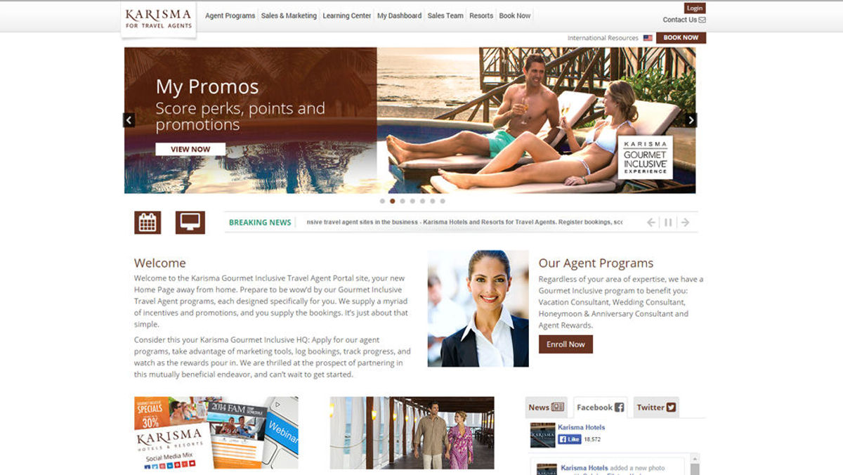 Karisma Debuts Agent Portal and Booking Engine TravelPulse