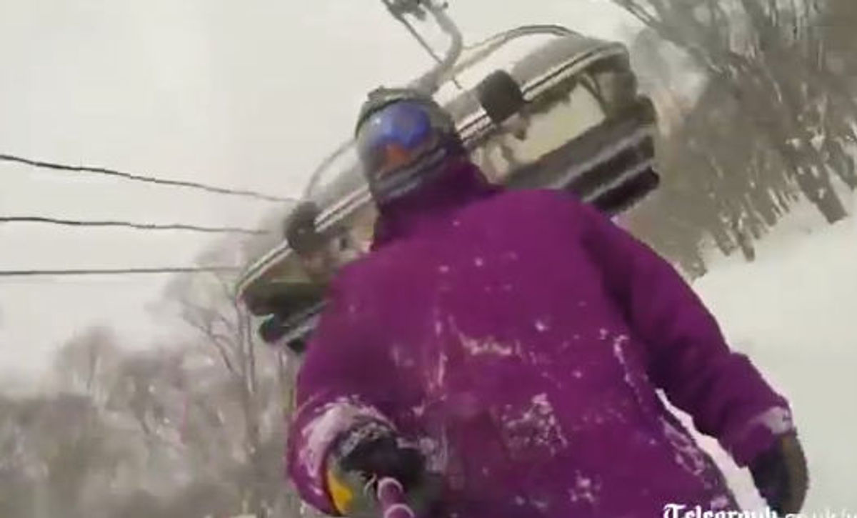 Snowboarding Selfie Stick Photography Leads to Viral Video