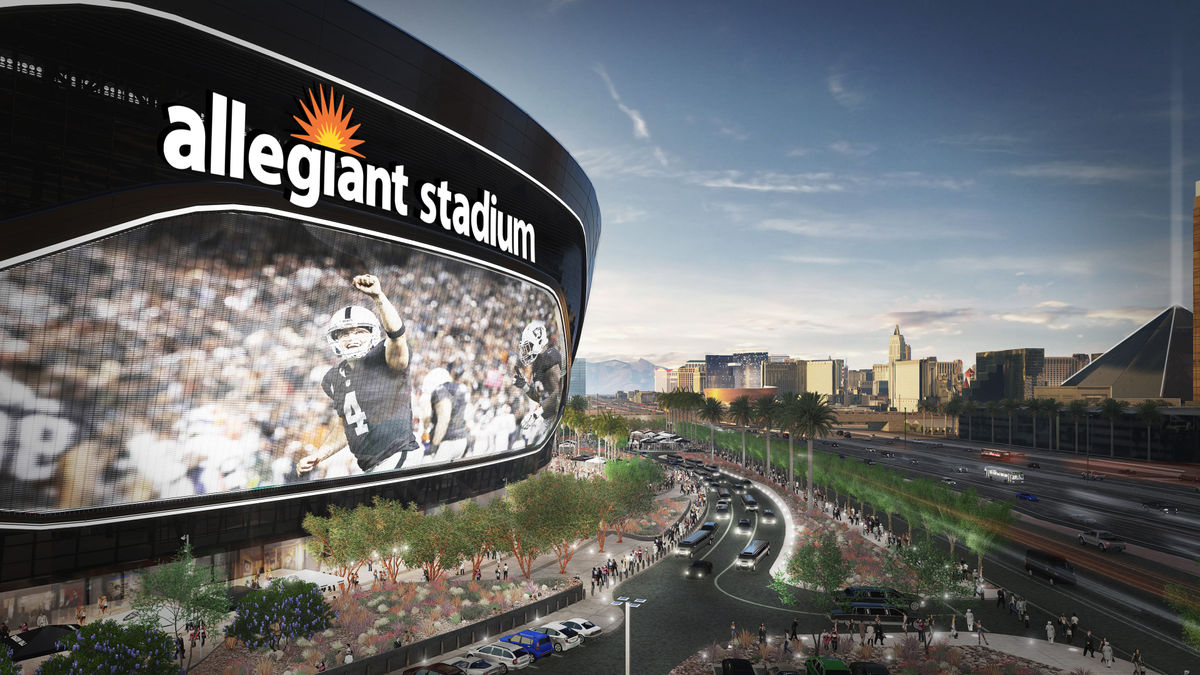 Raiders confirm Allegiant naming rights deal for Las Vegas Stadium