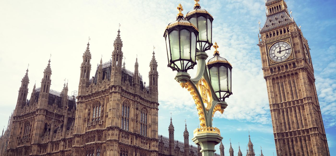 Image: Big Ben in London with the houses of parliament. (photo via BrianAJackson / iStock / Getty Images Plus)