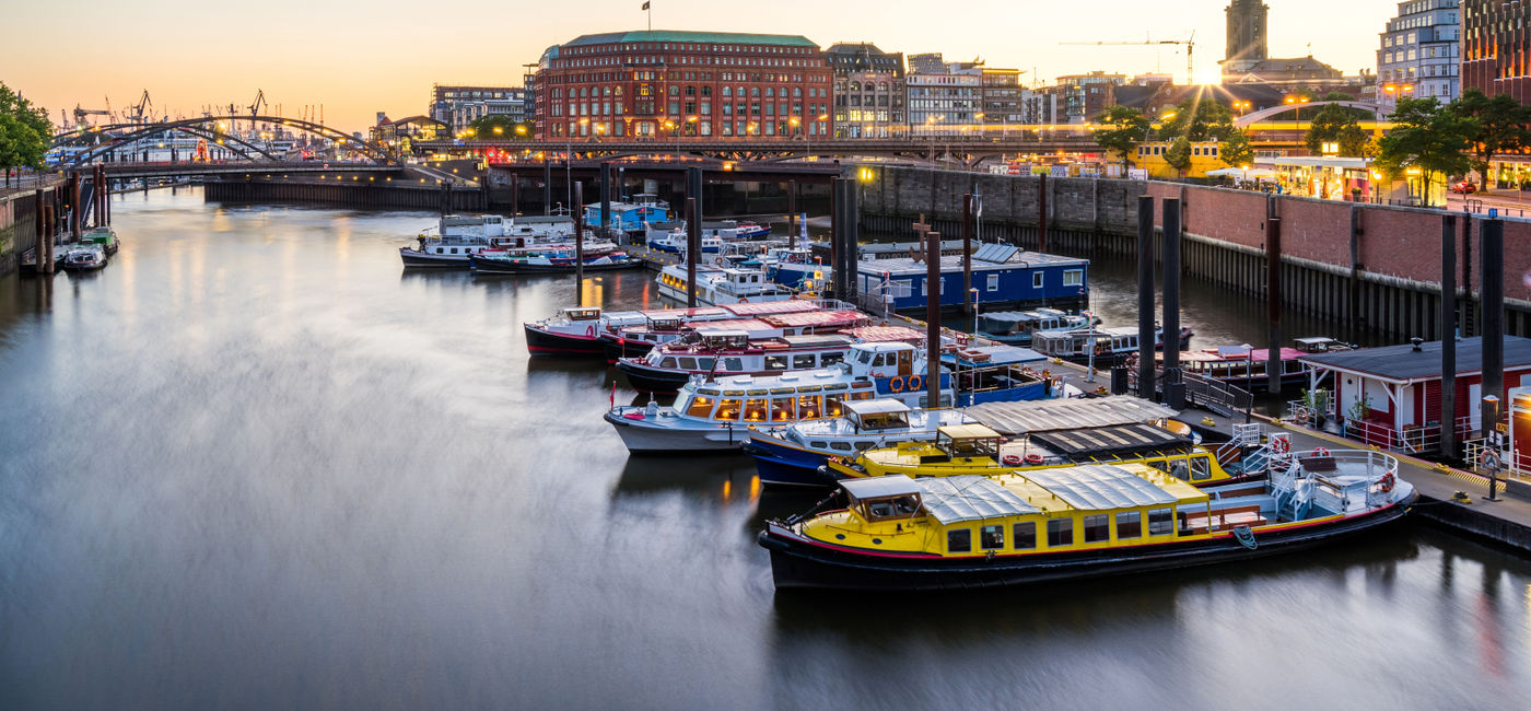 Image: PHOTO: Hamburg Harbor and Cityscape, Northern Germany (Photo via jotily / iStock / Getty Images Plus)