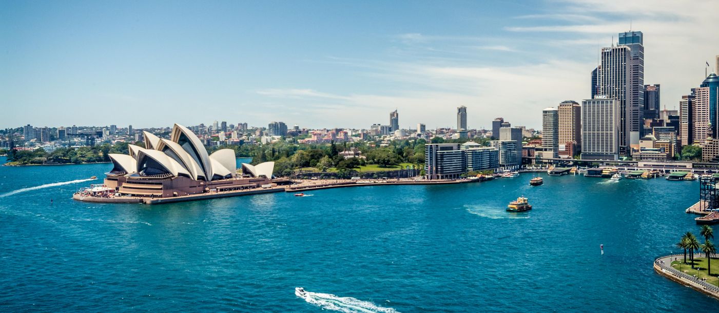 View of Sydney Harbour, Australia (photo via africanpix / iStock / Getty Images Plus)