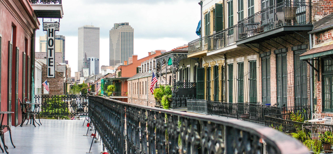 Image: PHOTO: View of New Orleans from the French Quarter. (photo via Kaitlyn Holeman/iStock/Getty Images Plus) (Kaitlyn Holeman / iStock / Getty Images Plus)
