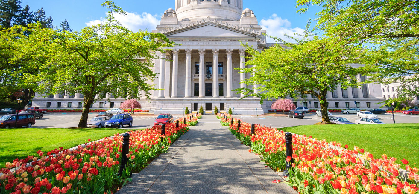 Image: PHOTO: Washington State Capitol Building. (photo via zrfphoto/iStock/Getty Images Plus) (zrfphoto / iStock / Getty Images Plus)