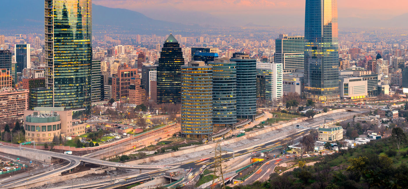 Image: PHOTO: Skyline of Santiago, Chile. (photo via tifonimages / iStock / Getty Images Plus)