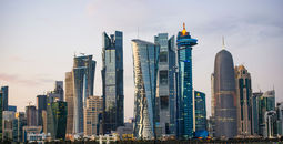City Skyline and buildings - Doha , Qatar (Photo via Ahmed_Abdel_Hamid / iStock / Getty Images Plus)