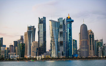 City Skyline and buildings - Doha , Qatar (Photo via Ahmed_Abdel_Hamid / iStock / Getty Images Plus)