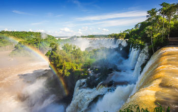 Iguazu Falls, on the Border of Argentina and Brazil (Photo Via rmnunes / iStock / Getty Images Plus)