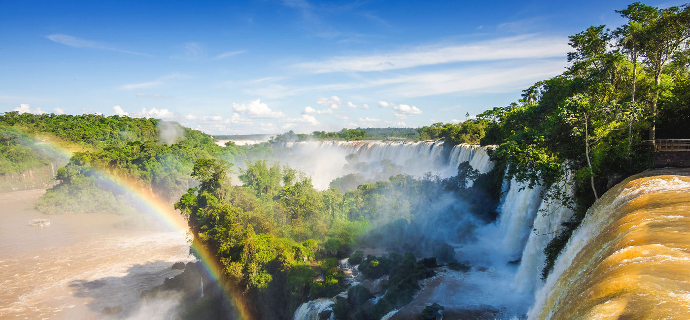 Image: Iguazu Falls, on the border of Argentina and Brazil. (photo via rmnunes/iStock/Getty Images Plus) (rmnunes / iStock / Getty Images Plus)