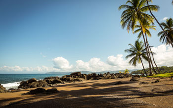 A view of Rio Claro Beach in Drake Bay Costa Rica. (Pjhoto via CharlieMIllerKB / iStock / Getty Images Plus)