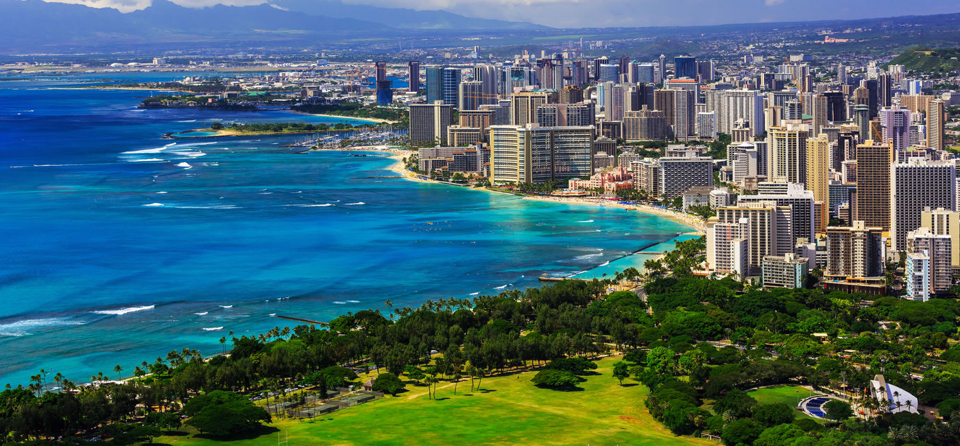 Image: Skyline of Honolulu, Hawaii. (photo via sorincolac/iStock/Getty Images Plus)