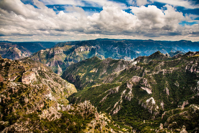 Breathtaking view of the Copper Canyon or Barrancas del Cobre in Chihuahua, Mexico. (Photo via segarza / iStock / Getty Images Plus)