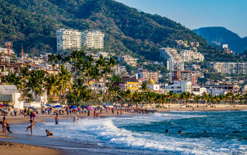 Scenic view of Puerto Vallarta.