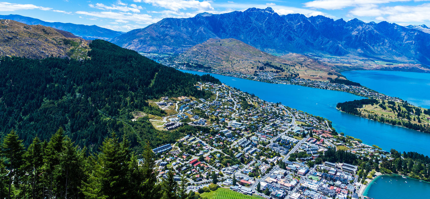 Image: PHOTO: Aerial view of Queenstown, New Zealand. (filipefrazao / iStock / Getty Images Plus)