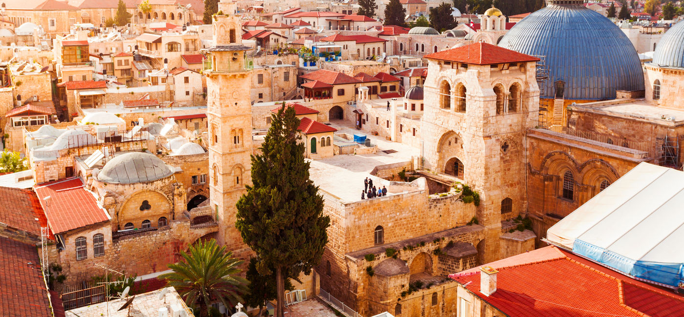 Image: PHOTO: Old City of Jerusalem from above. (photo via seregalsv/iStock/Getty Images Plus) (seregalsv / iStock / Getty Images Plus)