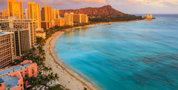 Skyline of Honolulu, Hawaii.  (photo via sorincolac/iStock/Getty Images Plus)