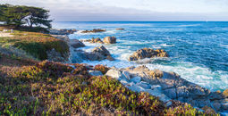 Seascape of Monterey Bay at Sunset in Pacific Grove, California, USA (Photo via Serbek / iStock / Getty Images Plus)