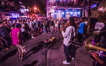Iconic Mardi Gras New Orleans