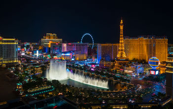 World famous Vegas Strip in Las Vegas, Nevada (Photo via  f11photo / iStock / Getty Images Plus)
