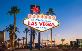 The Welcome to Fabulous Las Vegas sign in Las Vegas, Nevada USA (Photo via f11photo / iStock / Getty Images Plus)