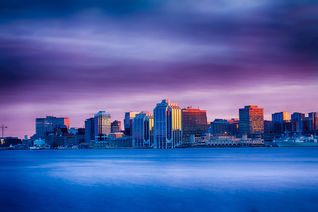 Halifax, Nova Scotia, Canada skyline at sunset.  (photo via surfman902/iStock/Getty Images Plus)
