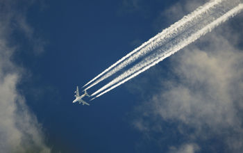 Airplane emissions.