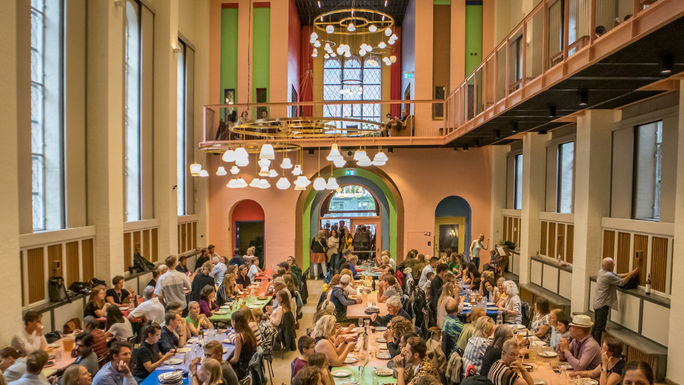 Absalon-Kirche, gemeinsame Abendessen, Restaurants in Kopenhagen, Kopenhagen, die Nordics
