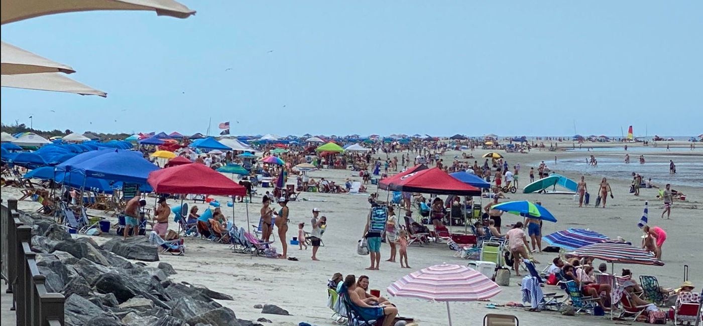Image: The beach at St. Simons Island, Georgia (Photo courtesy Sam Franco)
