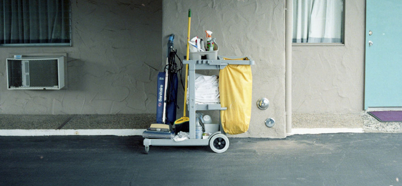 Image: PHOTO: A housekeeping cart. (photo via Flickr/ricky montalvo)