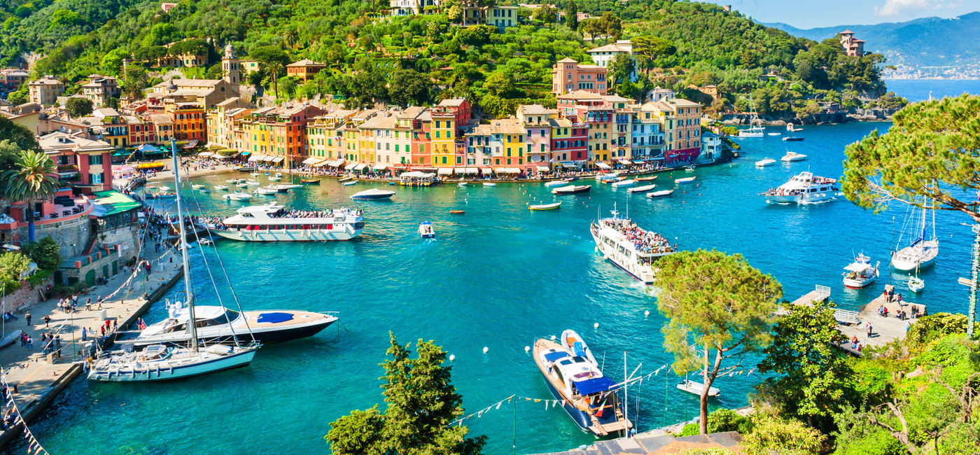 Image: Beautiful view of Portofino, Liguria, Italy. (Photo via Olga_Gavrilova / iStock / Getty Images Plus)