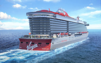 Rendering of Virgin Voyages' Valiant Lady