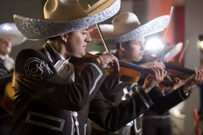 A traditional Mexican Mariachi band. Guadalajara celebra, anualmente, el Encuentro Internacional del Mariachi. (Photo: via Sectur Guadalajara).