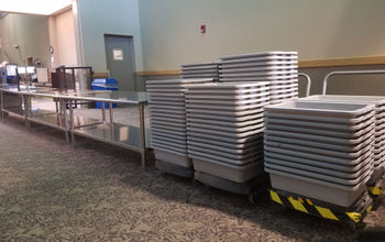 Airport security bins