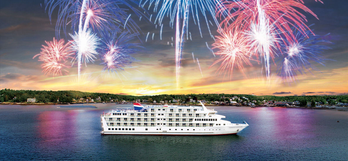 Image: Celebrate Independence Day sailing across America. (photo via American Cruise Lines)