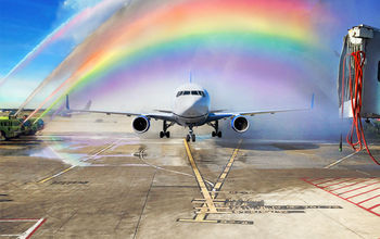 United Airlines Pride Month.