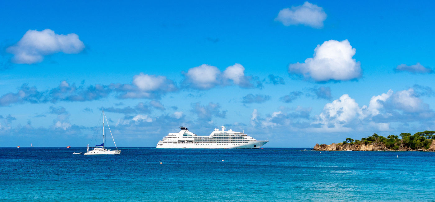 Image: Le Seabourn Odyssey dans les Caraïbes. (photo: Seabourn Media)
