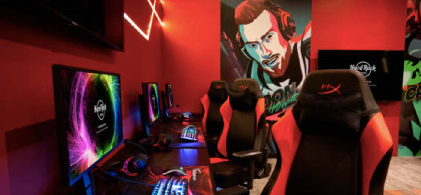 Image: The HyperX Gaming Lounge Riviera Maya will be the first venue for gaming-centric events and tournaments at the Hard Rock Hotel Riviera Maya (Photo: Hard Rock Hotels)