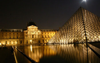 The Louvre in Paris, France