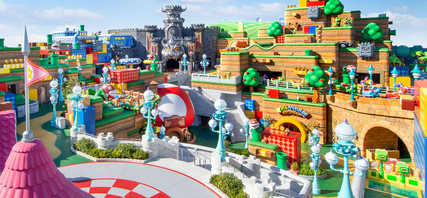 Image: Super Nintendo World at Universal Studios Japan. (photo courtesy of Universal Studios Japan)