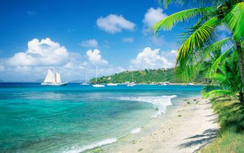 Caribbean, Grenadines, Britannia Bay, Mustique