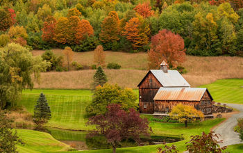 Sleepy Hollow Farm, Pomfret Vermont, Vermont, Leaf-peeping