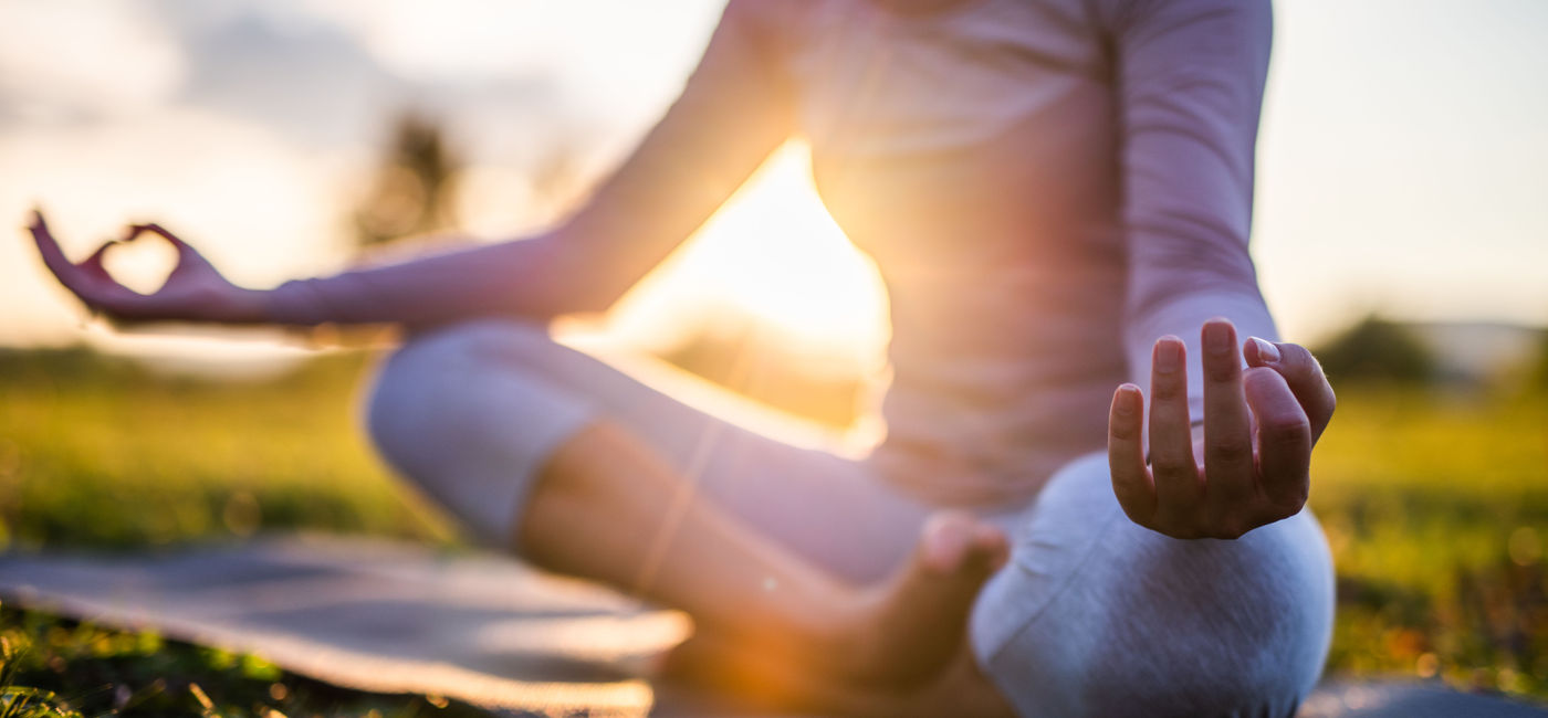 Image: Meditation at sunrise. (photo via Getty Images/ Marija Jovovic. (Getty Images/Marija Jovovic)