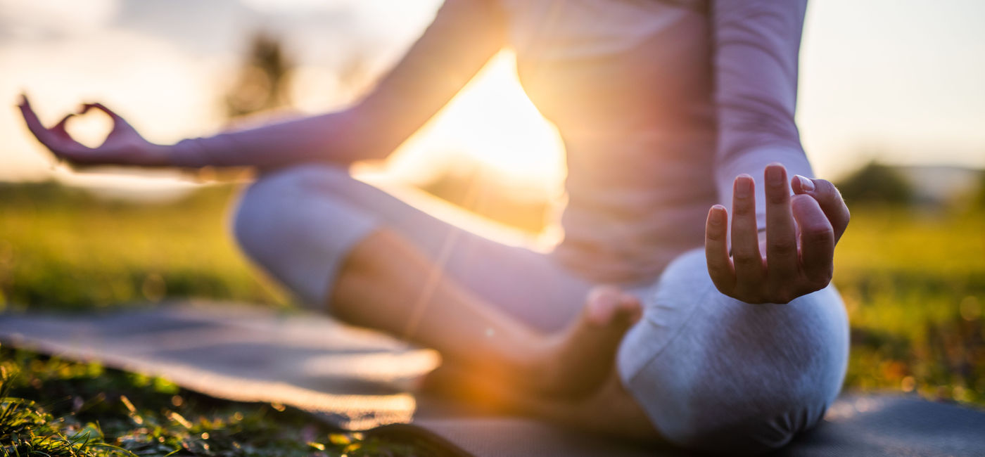 Image: PHOTO: Meditation at sunrise. (photo via Getty Images/ Marija Jovovic. (Getty Images/Marija Jovovic)